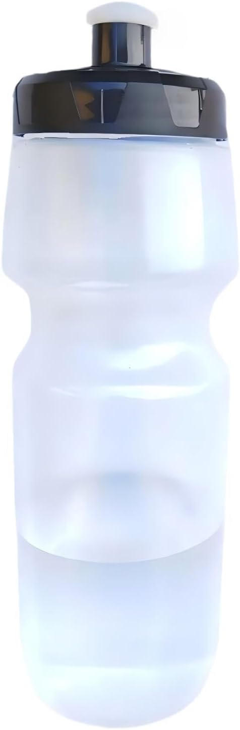 Bike Water Bottle Sports Squeeze Bottle 24oz Bicycle Water Bottles with a Leak-proof Cap BPA Free Perfect for Outdoor Sports.(clear