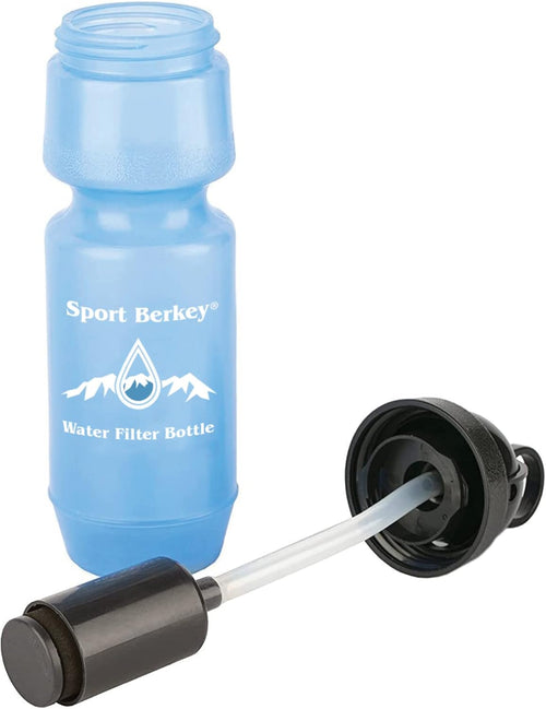 Berkey 2-Pack of Sport Water Filter Bottles Ideal for Everyday Use on the Go—Driving, Sports, Exercise, Travel, Home, Work, School and Play