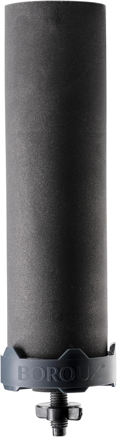 Boroux Foundation. Black Replacement Water Filter - Replacement For Berkey BB9-2 and Gravity-Fed Water Filter Systems